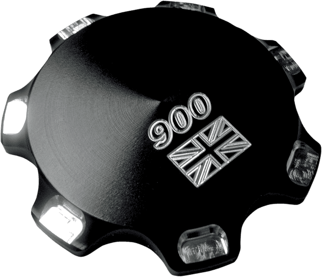 JOKER MACHINE 0703-0313 Gas Cap - Black - 900 Union Jack