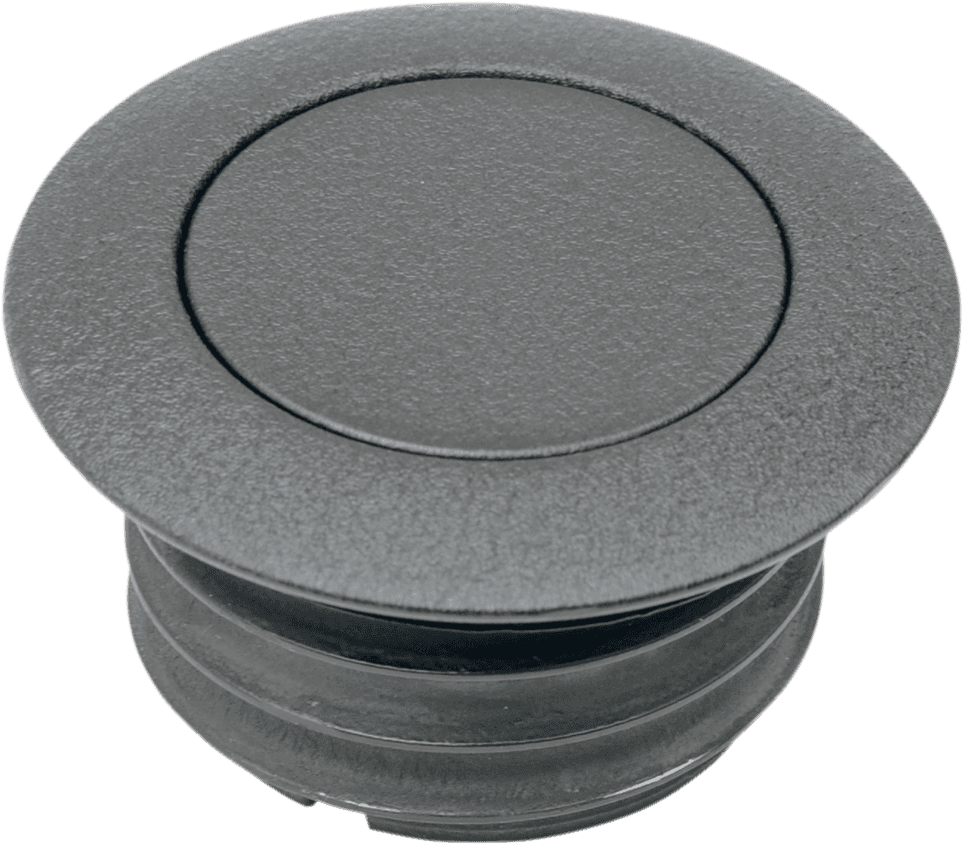 DRAG SPECIALTIES 0703-0324 Gas Cap - Vented Pop-Up - Black Wrinkle