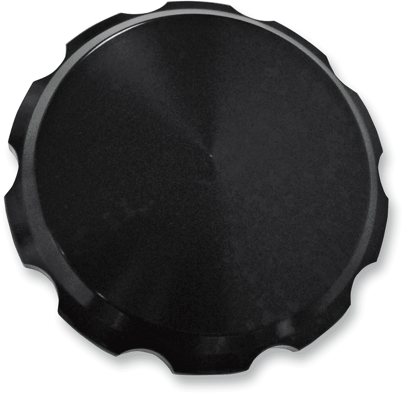 JOKER MACHINE 0703-0353 Gas Cap - Smooth - Black - Harley-Davidson — image 1 of 2