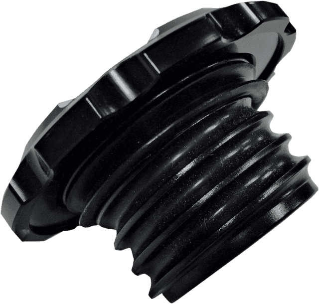 JOKER MACHINE 0703-0354 Gas Cap - Techno - Black - Harley-Davidson — image 2 of 2