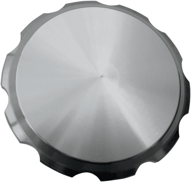 JOKER MACHINE 0703-0378 Gas Cap - Smooth - Clear/Sliver - Harley-Davidson — image 1 of 2