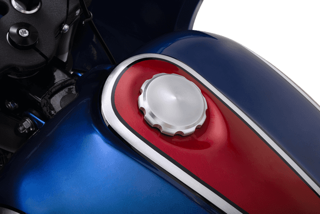 JOKER MACHINE 0703-0378 Gas Cap - Smooth - Clear/Sliver - Harley-Davidson — image 2 of 2