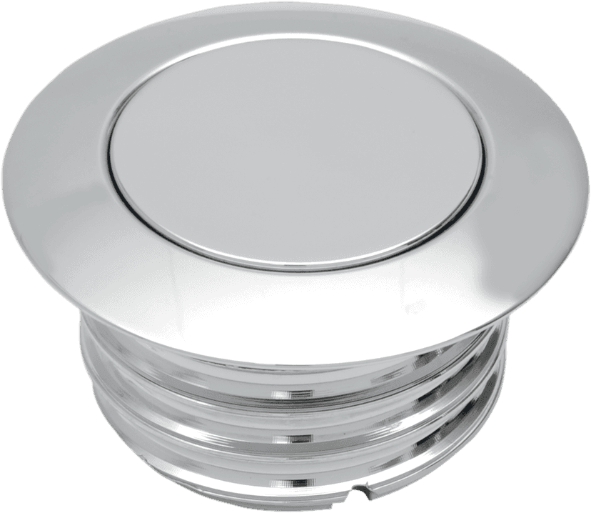 DRAG SPECIALTIES 0703-0459 Gas Cap - Vented Pop-Up - Chrome — image 1 of 3