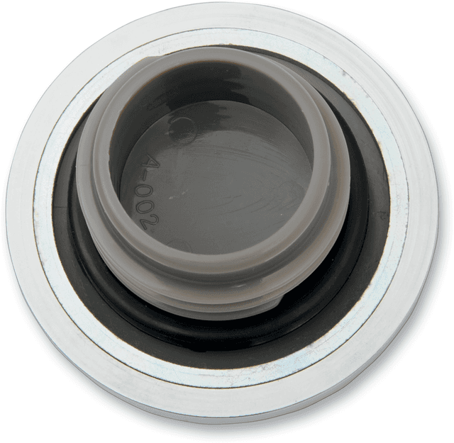 DRAG SPECIALTIES 0703-0526 Skull Gas Caps - Screw-In Vented & Non-Vented - Pair — image 2 of 2