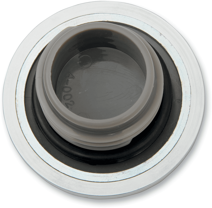 DRAG SPECIALTIES 0703-0526 Skull Gas Caps - Screw-In Vented & Non-Vented - Pair — image 2 of 2