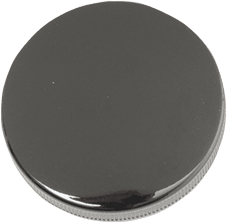DRAG SPECIALTIES 0703-0547 Gas Cap - Vented - Gloss Black — image 1 of 2