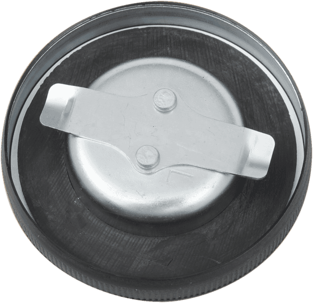 DRAG SPECIALTIES 0703-0550 Gas Cap - Non-Vented - Matte Black — image 2 of 2