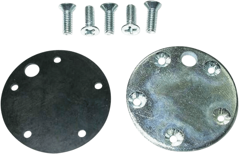 DRAG SPECIALTIES 0703-0735 Replacement Blockoff Plate with Gasket