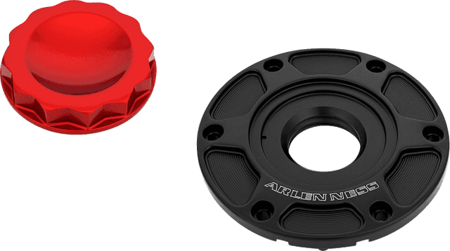 ARLEN NESS 0703-0936 12 Point Gas Cap - Red — image 2 of 2