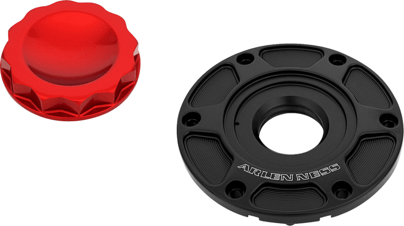 ARLEN NESS 0703-0936 12 Point Gas Cap - Red — image 2 of 2