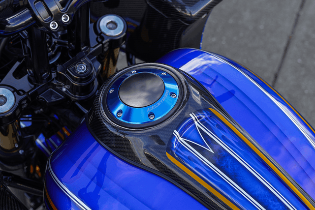 ARLEN NESS 0703-0943 Pop-Up Gas Cap - Blue — image 2 of 4
