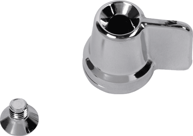 SHOW CHROME 0705-0025 Fuel Shut Off Knob - Chrome - Honda — image 1 of 2