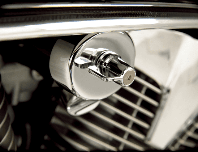 SHOW CHROME 0705-0026 Fuel Valve Cover - Chrome - Honda — image 2 of 2