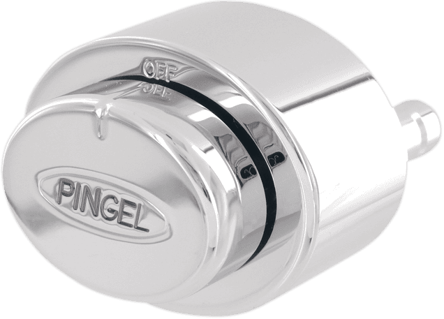 PINGEL 0705-0042 Chopper Fuel Valve - Chrome — image 1 of 2