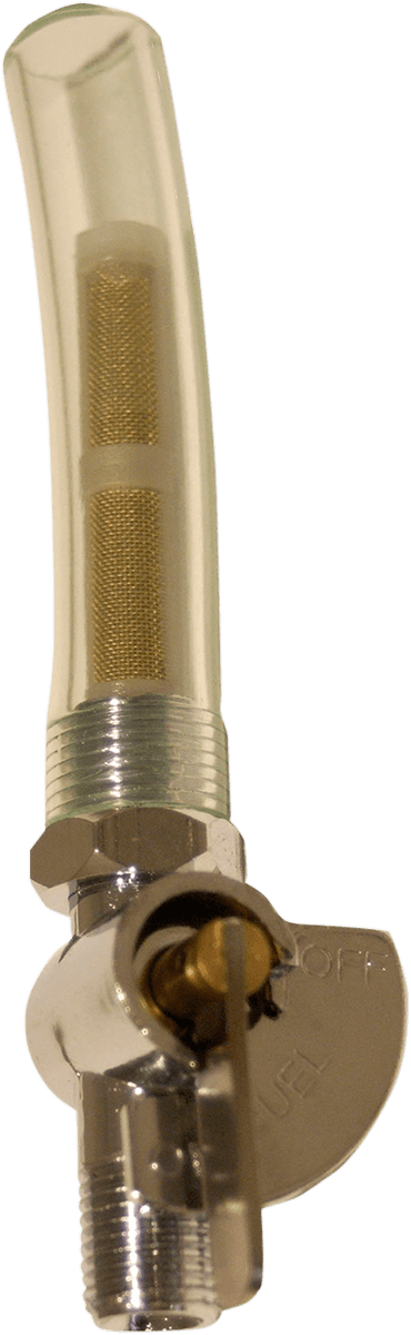 EMGO 0705-0147 British-Style Fuel Petcock with Indicator - 1/4"