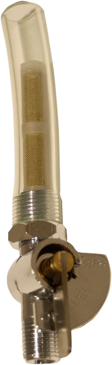 EMGO 0705-0147 British-Style Fuel Petcock with Indicator - 1/4"