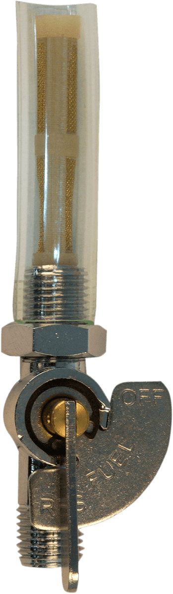 EMGO 0705-0150 British-Style Fuel Petcock with Indicator - 1/4"