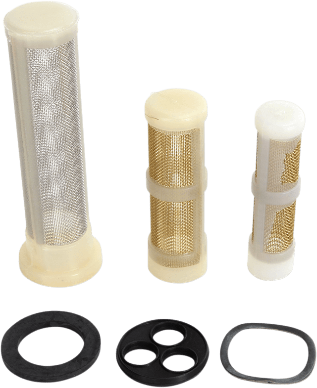 DRAG SPECIALTIES 0705-0202 Petcock Rebuild Kit - 1/4" NPT