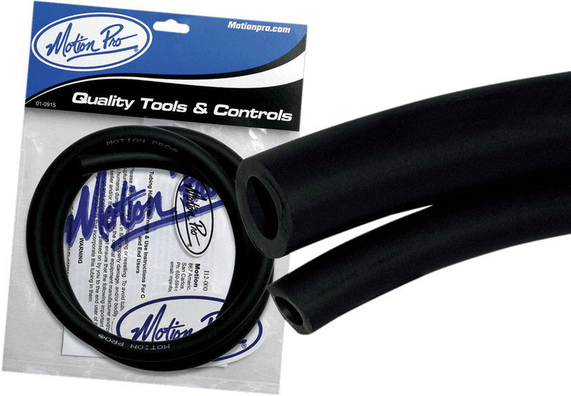 MOTION PRO 0706-0046 Premium Fuel Line - Black - 5/16" - 3'