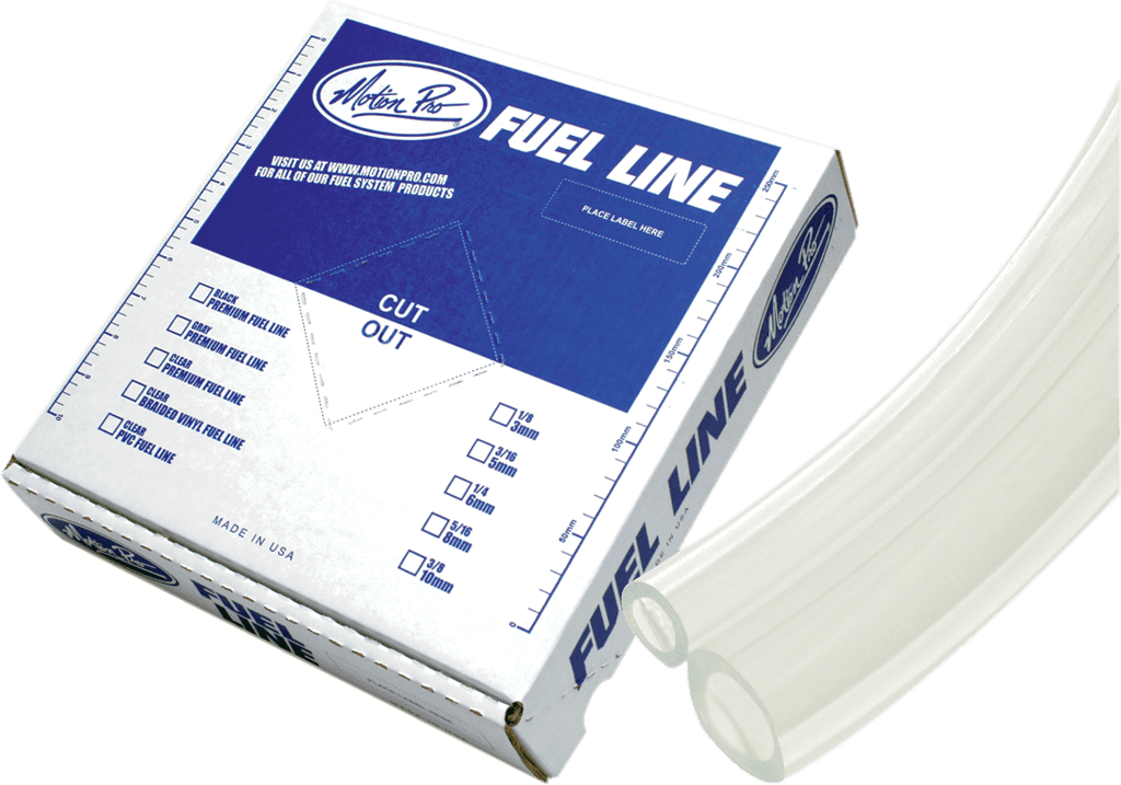 MOTION PRO 0706-0139 Premium Fuel Line - Clear - 1/8" - 25'