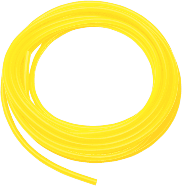 MOTION PRO 0706-0206 Low Permeation Fuel Line Roll - Yellow - 1/4" - 25'