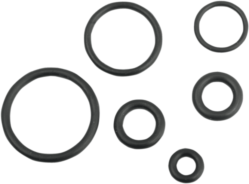 DRAG SPECIALTIES 0706-0209 Replacement Fuel Line O-Ring Kit - EFI