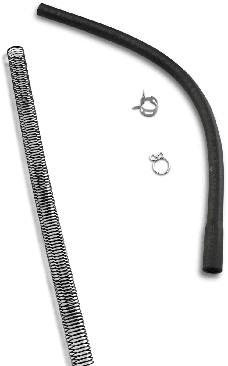ALL BALLS 0706-0389 Hose and Clamp Kit with Spring - Kawasaki