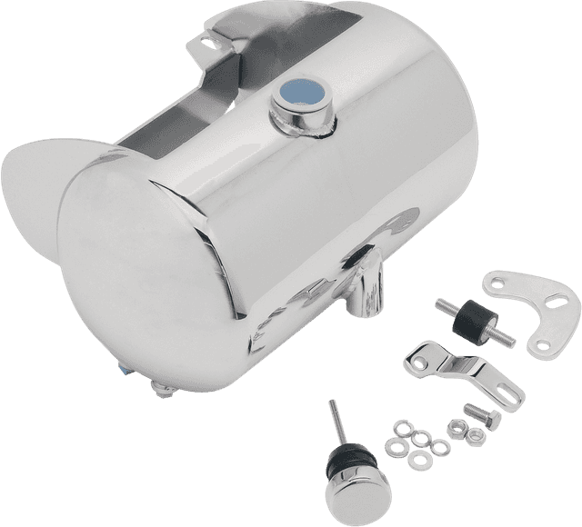 DRAG SPECIALTIES 0710-0021 Custom Oil Tank - Center Fill - Softail — image 1 of 2
