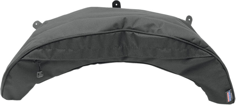 PARTS UNLIMITED 0710-0052 Snowmobile Windshield Bag - Black - Polaris '94-'99