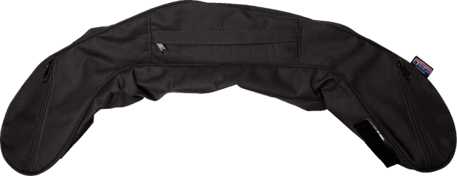 PARTS UNLIMITED 0710-0103 Snowmobile Windshield Bag - Black - Polaris '99-'02 — image 1 of 2