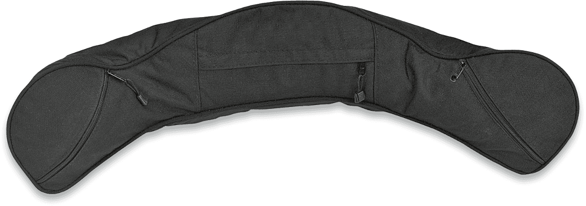 PARTS UNLIMITED 0710-0117 Snowmobile Windshield Bag - Black - Polaris '01-'07