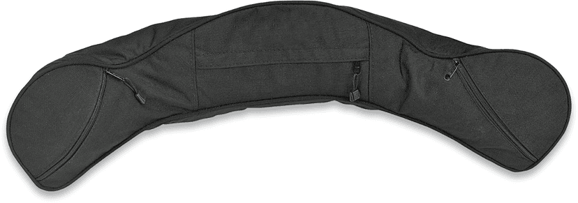 PARTS UNLIMITED 0710-0117 Snowmobile Windshield Bag - Black - Polaris '01-'07 — image 1 of 2
