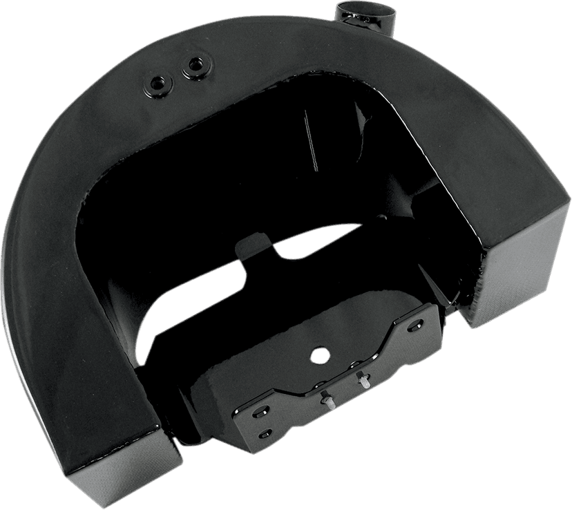 DRAG SPECIALTIES 0710-0161 Side Fill Oil Tank - Gloss Black - 00'-17' Softail — image 2 of 2