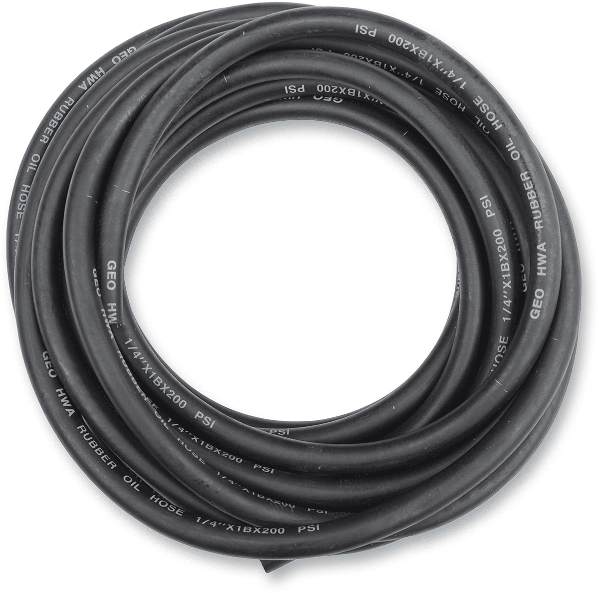 EMGO 0711-0062 Oil/Fuel Line - Black - 3/8" x 25'