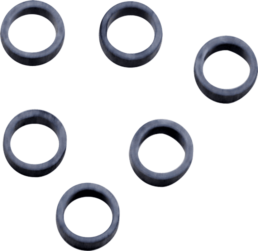 DRAG SPECIALTIES 0711-0063 Replacement Oil Line Seals - 6-Pack