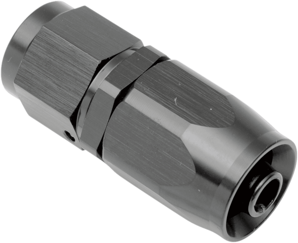 GOODRIDGE 0711-0203 Oil Line Fitting - Black - Straight