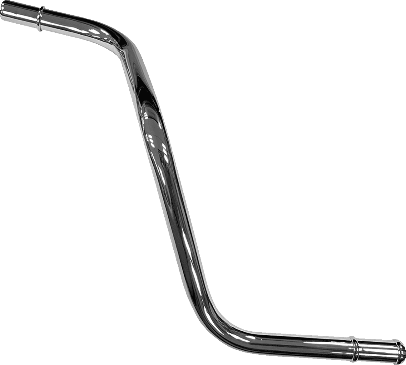 DRAG SPECIALTIES 0711-0241 Oil Line - Feed - Chrome - Softail