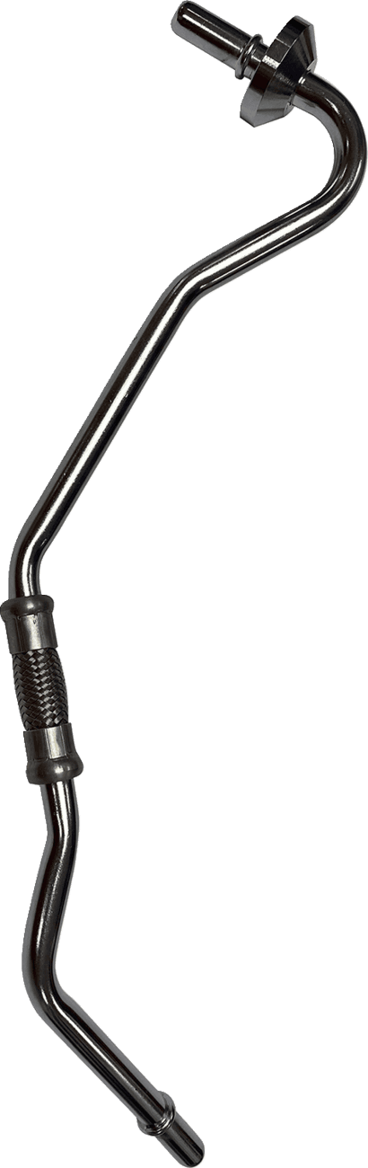 DRAG SPECIALTIES 0711-0244 Oil Line - Vent - Chrome - Softail