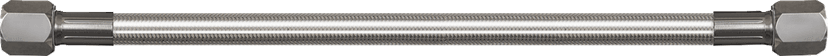GOODRIDGE 0711-0246 Universal Fuel Line - Stainless Steel - 6"