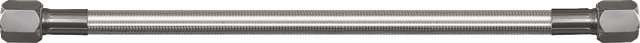 GOODRIDGE 0711-0256 Universal Fuel Line - Stainless Steel - 19"