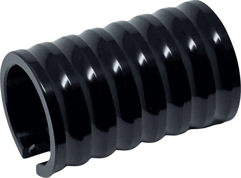 NAMZ 07110261 Oil Sending Unit Cover - Horizontal - Milled - Black