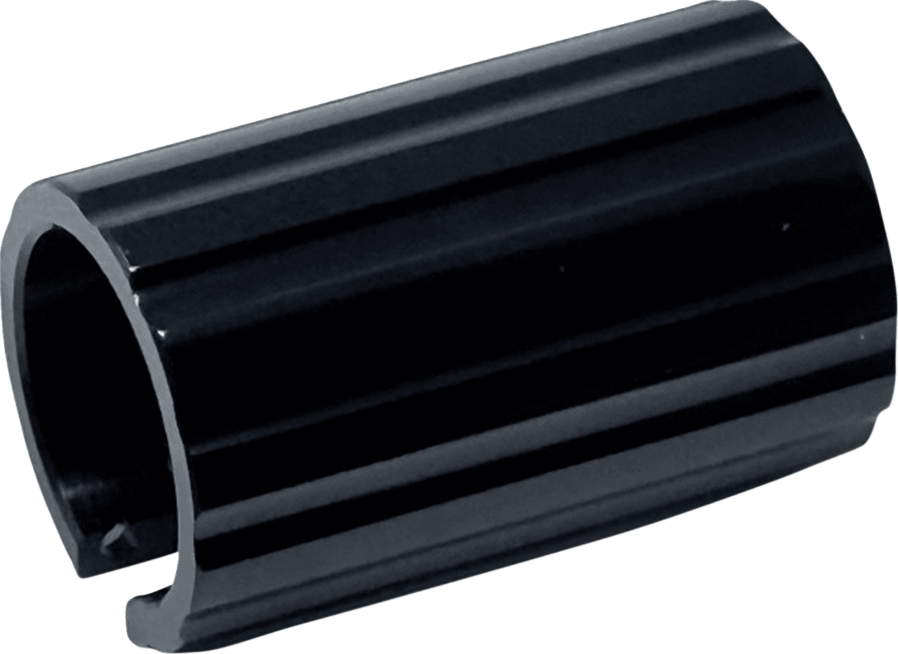 NAMZ 07110263 Oil Sending Unit Cover - Vertical - Milled - Black