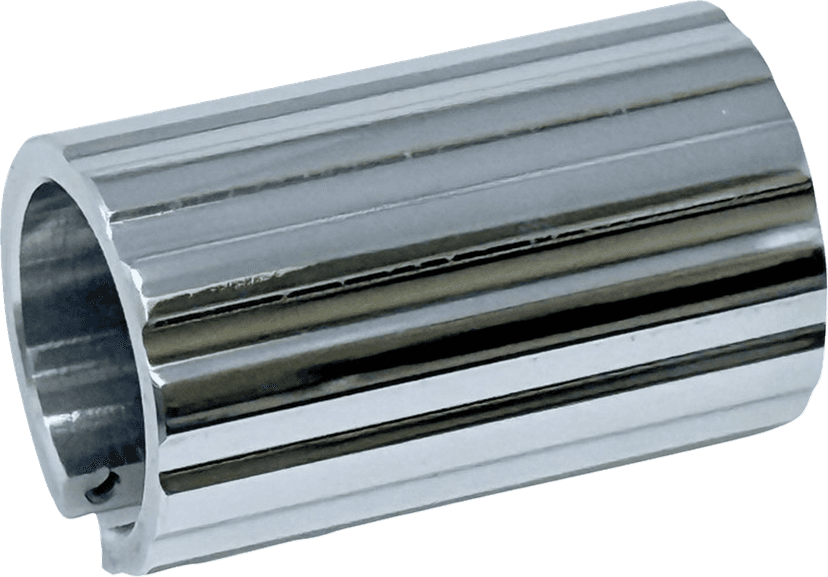 NAMZ 07110266 Oil Sending Unit Cover - Vertical - Milled - Polished