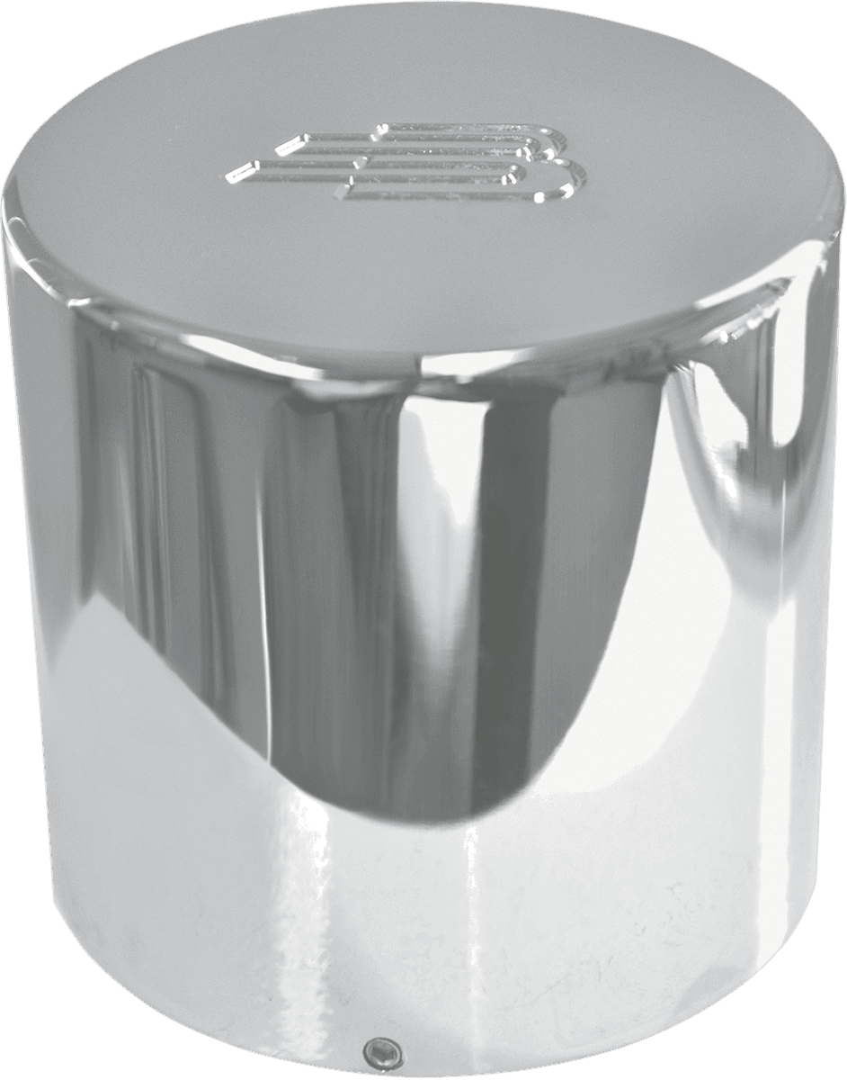 BARON 0712-0380 Oil Filter Cover - Chrome - Yamaha
