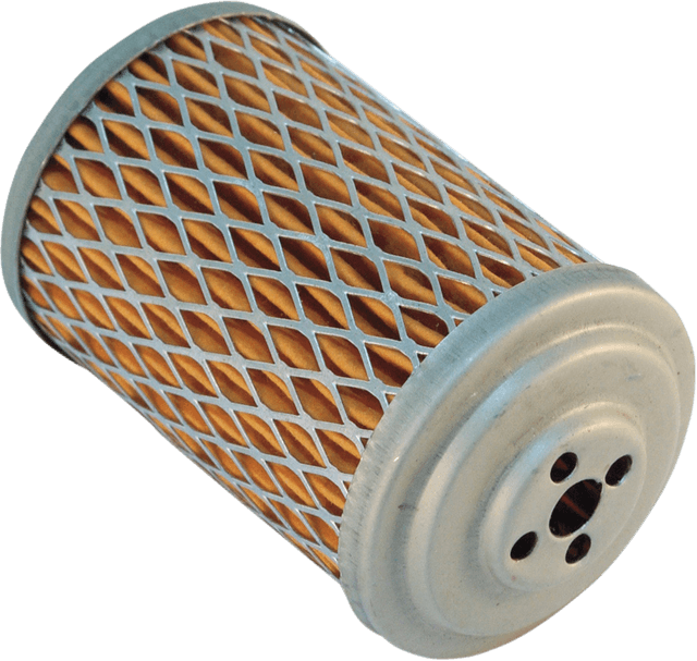 EMGO 0712-0409 Oil Filter - Silver/Orange - Harley-Davidson