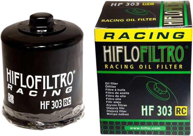 HIFLOFILTRO 0712-0438 Racing Oil Filter - Black — image 2 of 2