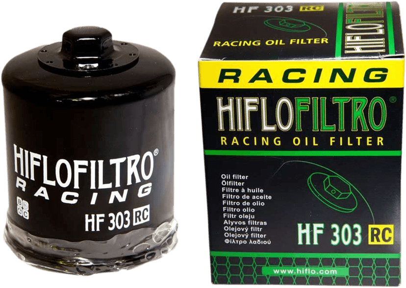 HIFLOFILTRO 0712-0438 Racing Oil Filter - Black — image 2 of 2