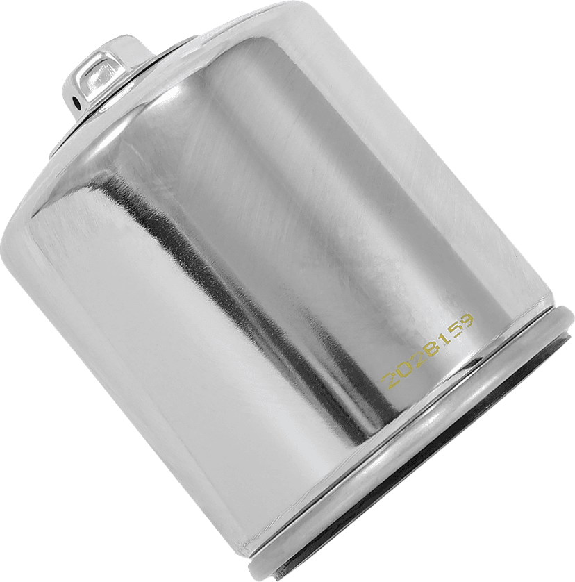 HIFLOFILTRO 0712-0478 Performance Oil Filter - Chrome