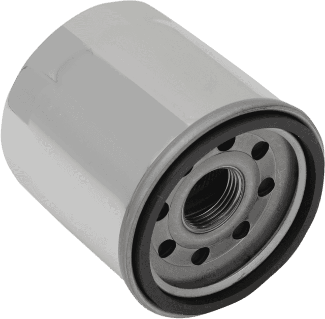 DRAG SPECIALTIES 0712-0480 Oil Filter - Chrome - Indian — image 1 of 2