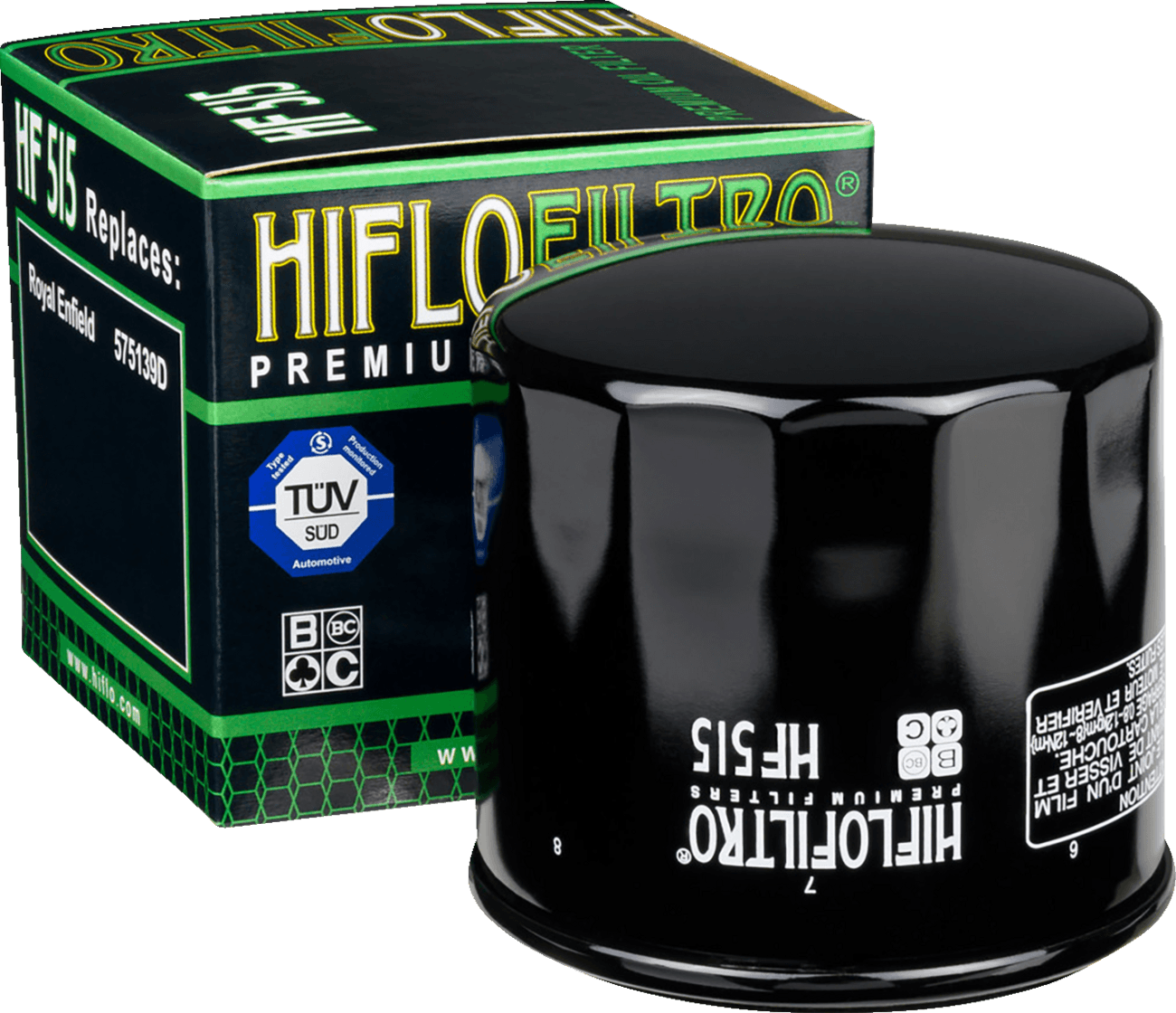 HIFLOFILTRO 0712-0675 Oil Filter - Black